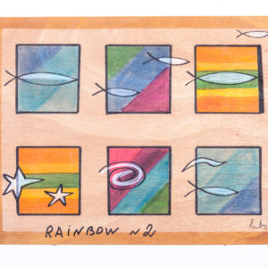 RAINBOW UNDER THE WATER